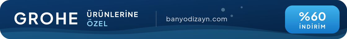 Grohe Ürünlerine Özel %60 İndirim - banyodizayn.com