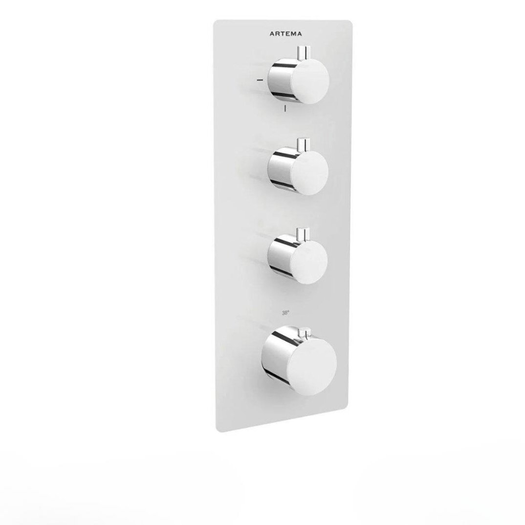 Artema Aquaheat S5 Ankastre Banyo - Duş Bataryası (5 Yollu Yönlendirici) A47189 - 1