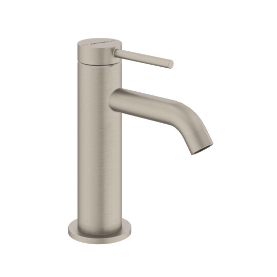 Artema Minimax Round Lavabo Bataryası, Fırçalı Nikel,A4353034