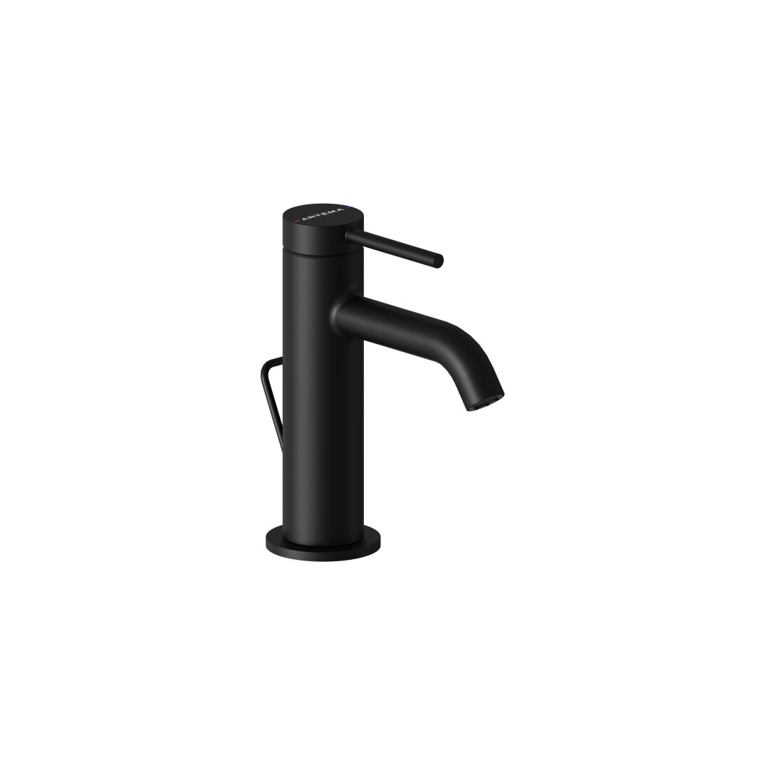 Artema Minimax Round Yüksek Lavabo Bataryası, Mat Siyah, A4353236 - 1