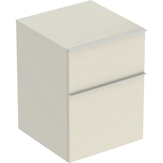 Geberit iCon Çift Çekmeceli Yan Dolap, 45 cm, 502.315.JL.1