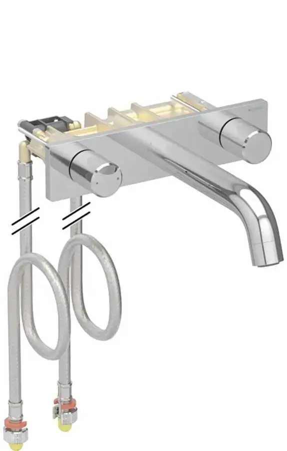 Geberit One Ankastre Lavabo Bataryası 16 Cm Krom, 116.462.21.1 - 1