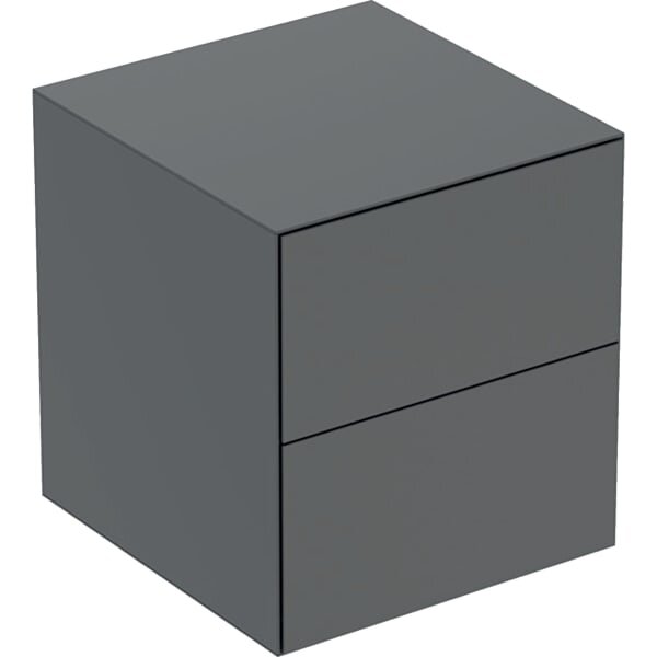 Geberit ONE Çift Çekmeceli Yan Dolap, 45 cm, 505.077.00.4 - 1