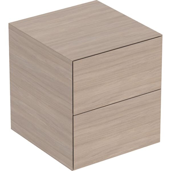 Geberit ONE Çift Çekmeceli Yan Dolap, 45 cm, 505.077.00.5 - 1