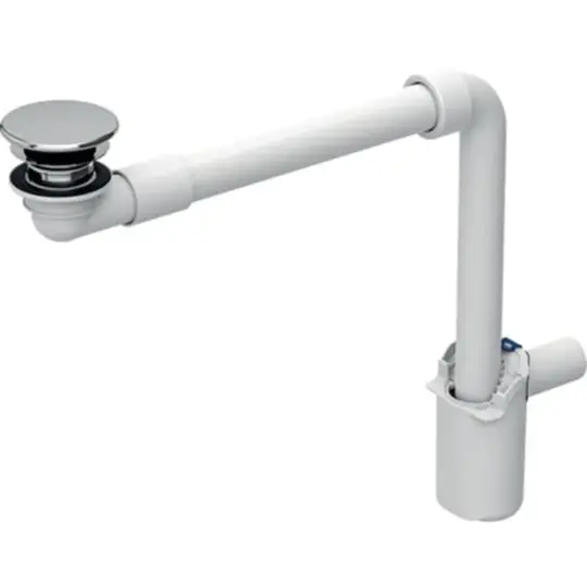 Geberit One Dikey Çıkışlı Lavabo İçin Yer Tasarruflu Sifon + Süzgeç Seti, 152.089.00.1