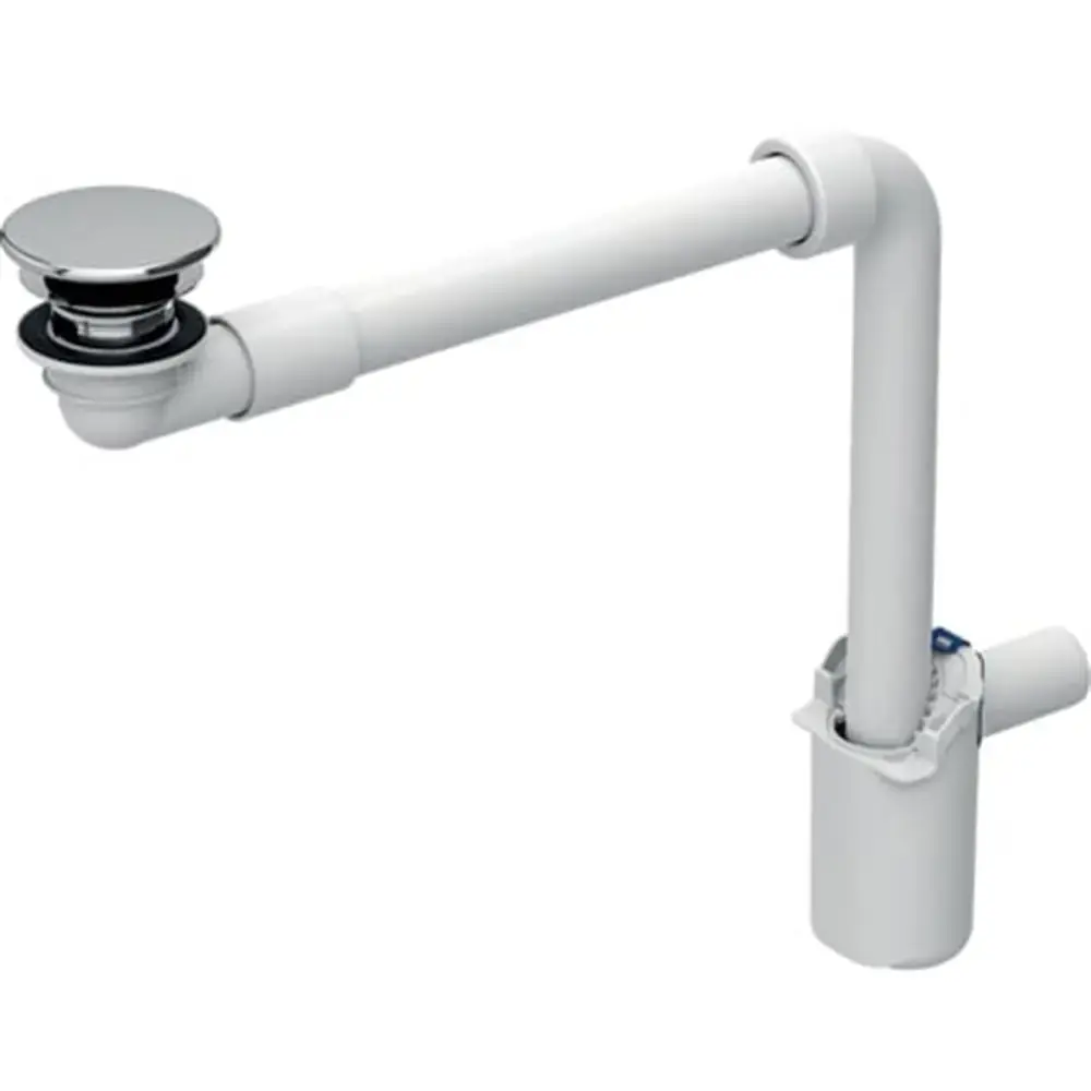 Geberit One Dikey Çıkışlı Lavabo İçin Yer Tasarruflu Sifon + Süzgeç Seti, 152.089.00.1 - 1