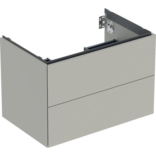 Geberit ONE Lavabo Dolabı, Çift Çekmeceli, 75 cm, 505.262.00.7 - 1