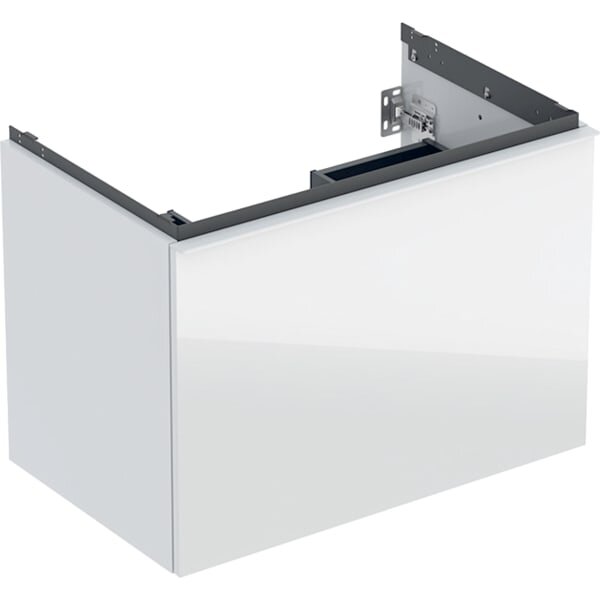 Geberit ONE Lavabo Dolabı, Çift Çekmeceli, 75 cm, 505.262.00.8 - 1