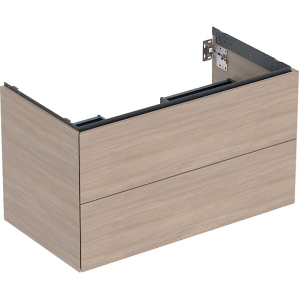 Geberit ONE Lavabo Dolabı, Çift Çekmeceli, 90 cm, 505.263.00.5 - 1