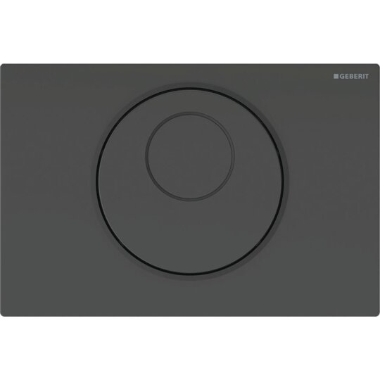 Geberit Sigma10 Fotoselli Kumanda Paneli Çift Basmalı, Mat Siyah, 115.890.DW.6