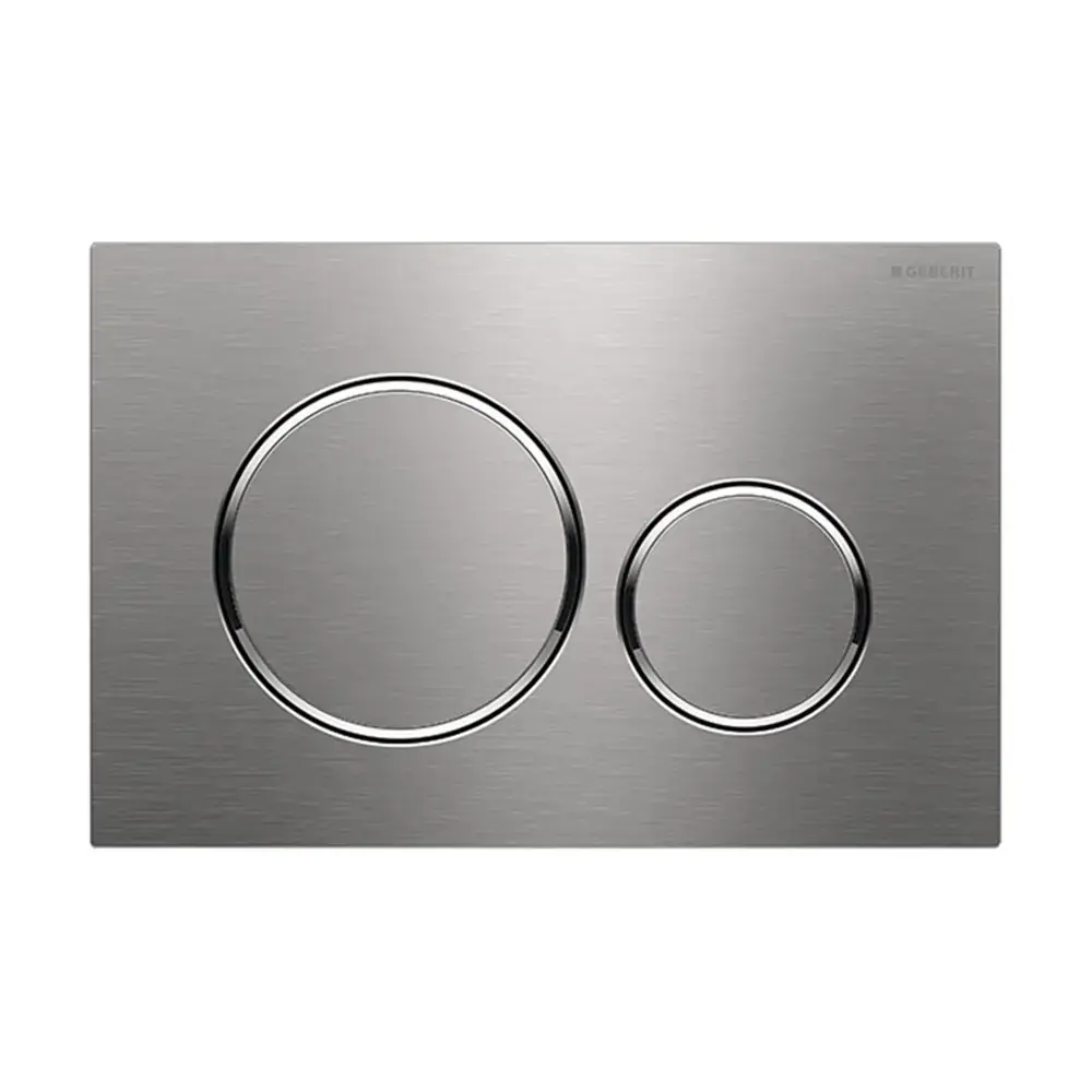 Geberit Sigma20 Kumanda Kapağı, Çift Basmalı, Vidalı, 115.889.SN.1 - 1