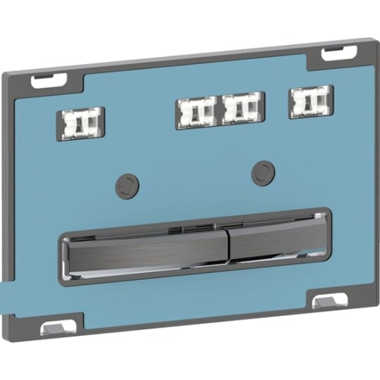 Geberit Sigma40 Kare, Nikel / Fırçalanmış, 115.629.ID.1