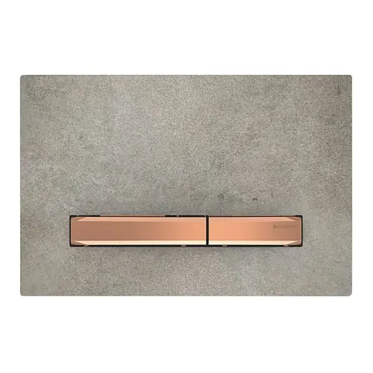 Geberit Sigma50 Kumanda Kapağı,Çift Basmalı,Beton, 115.670.JV.2
