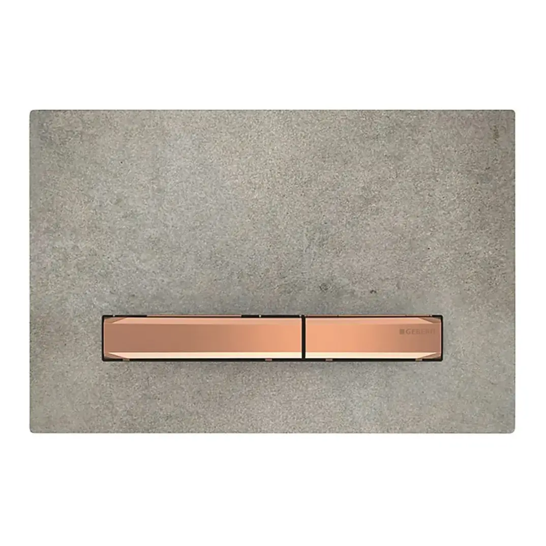 Geberit Sigma50 Kumanda Kapağı,Çift Basmalı,Beton, 115.670.JV.2 - 1