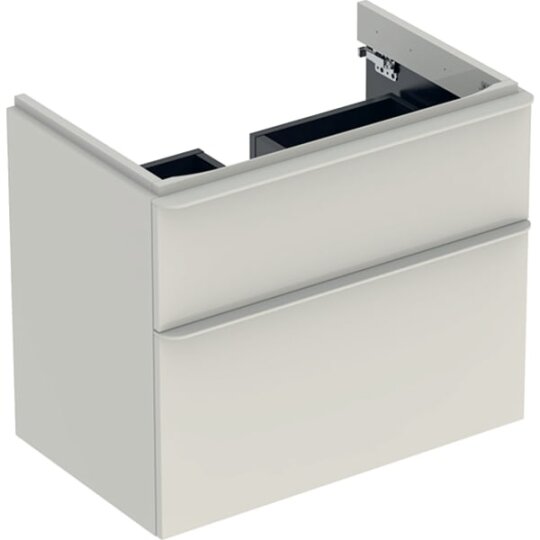 Geberit Smyle Lavabo Dolabı, Çift Çekmeceli, 75 cm, 500.353.JL.1