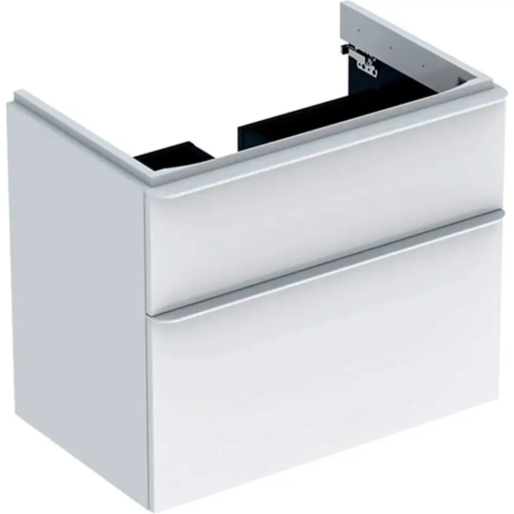 Geberit Smyle Square Lavabo Dolabı, Çift Çekmeceli, 500.353.00.1 - 1