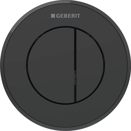 Geberit Type 10 Kumanda Paneli, Mat Siyah, 116.055.16.1