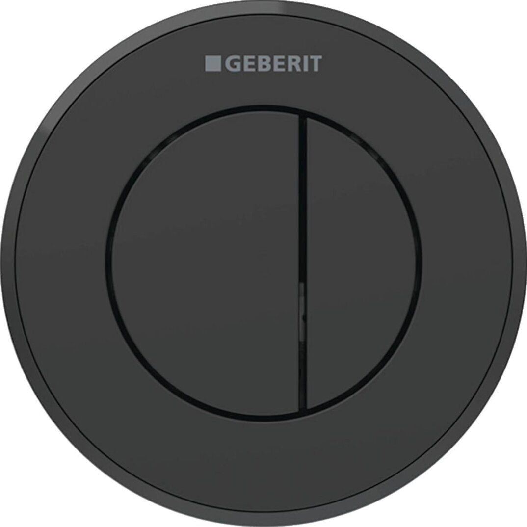 Geberit Type 10 Kumanda Paneli, Mat Siyah, 116.055.16.1 - 1