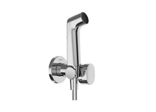Hansgrohe Bidette El Duşu 1Jet S Ecosmart Sıcak-Soğuk Su İçin Duş Askısı Ve 125 Cm Duş Hortumu, 29232000