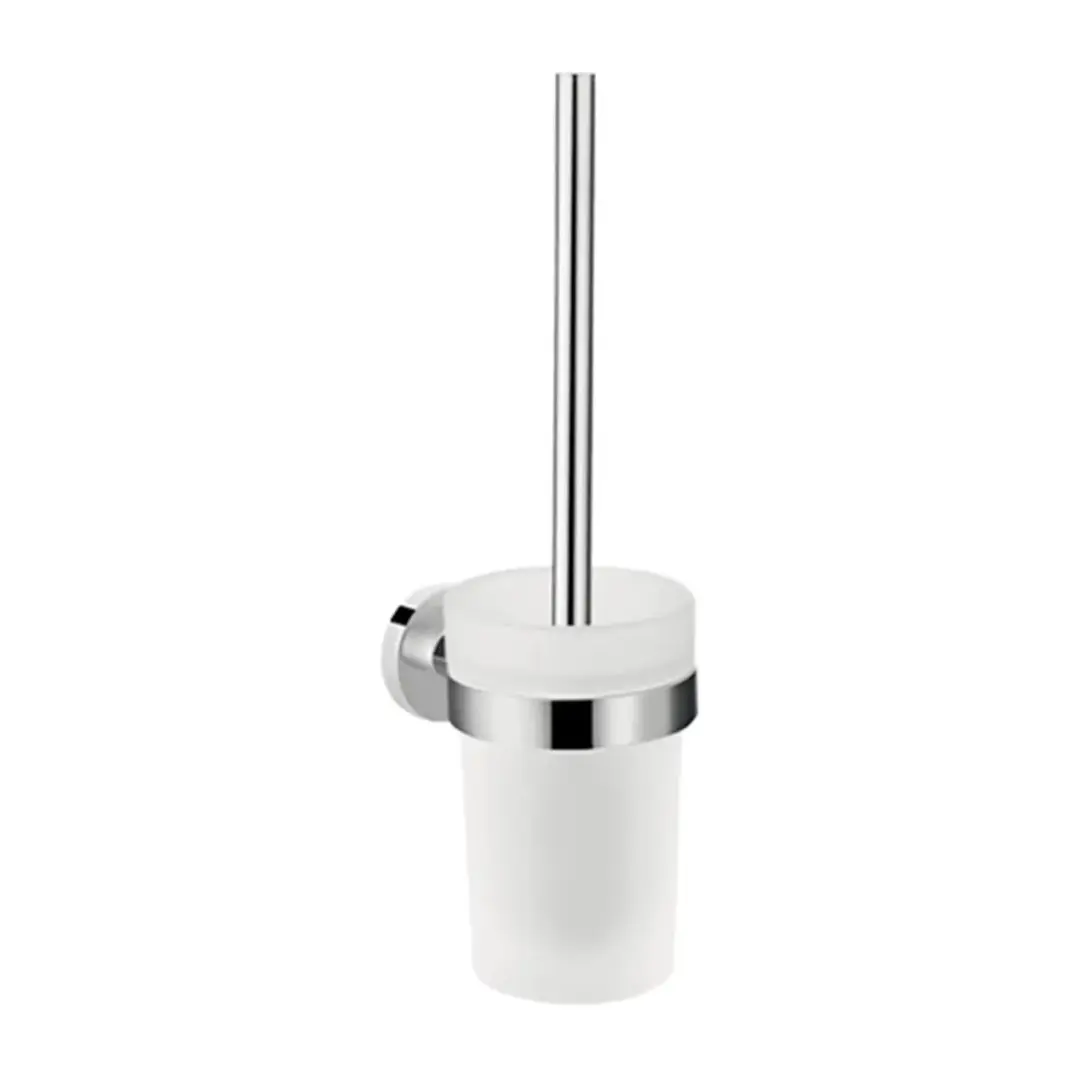 Hansgrohe Logis Universal Tuvalet Fırçası, Duvara Monte, Cam Hazneli-41722000, 41722000 - 1