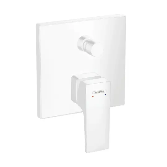 Hansgrohe Metropol Tek Kollu Banyo Bataryası Ankastre Montaj Mat Beyaz, 32546700