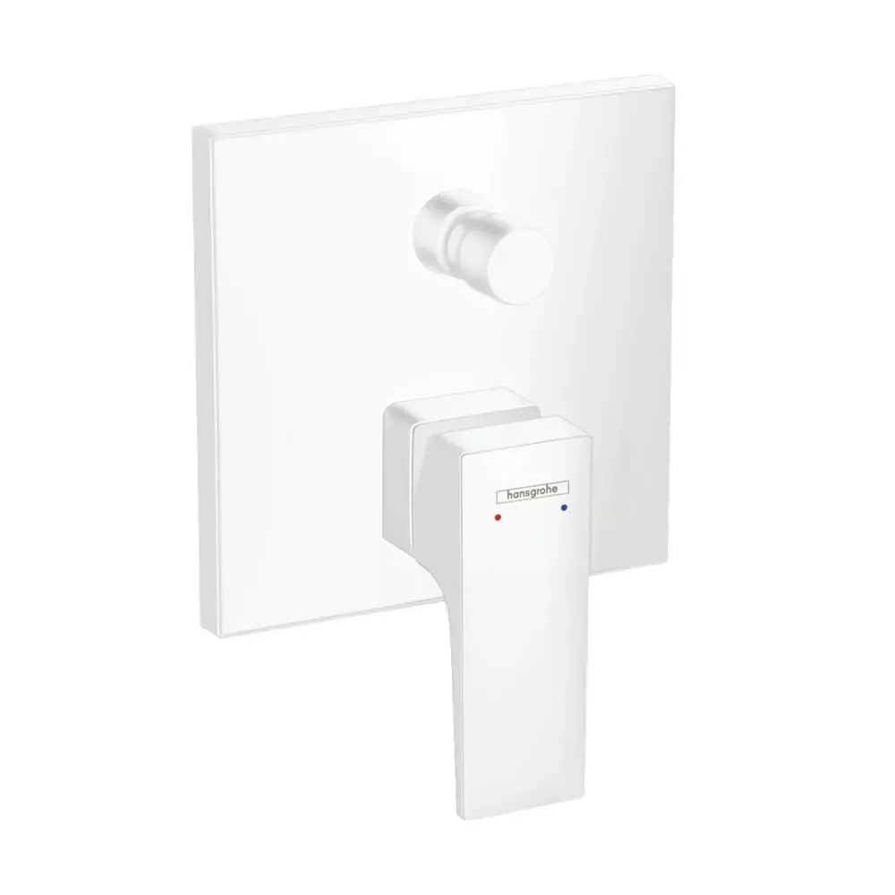 Hansgrohe Metropol Tek Kollu Banyo Bataryası Ankastre Montaj Mat Beyaz, 32546700 - 1