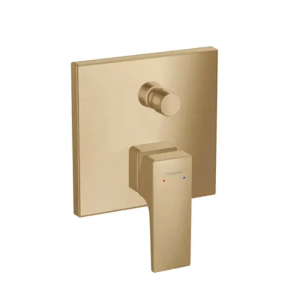 Hansgrohe Metropol Tek Kollu Banyo Bataryası Ankastre Montaj Mat Bronz, 32546140 - 1