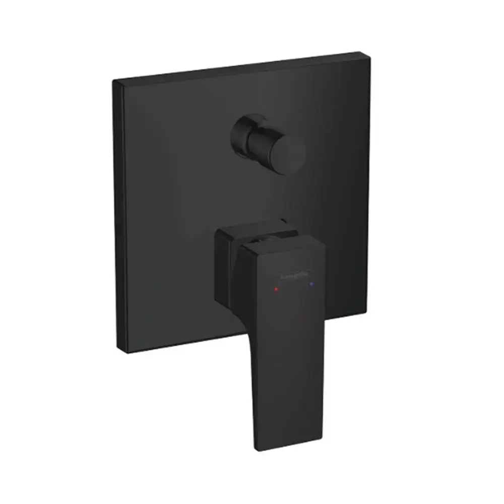 Hansgrohe Metropol Tek Kollu Banyo Bataryası Ankastre Montaj Mat Siyah, 32546670 - 1