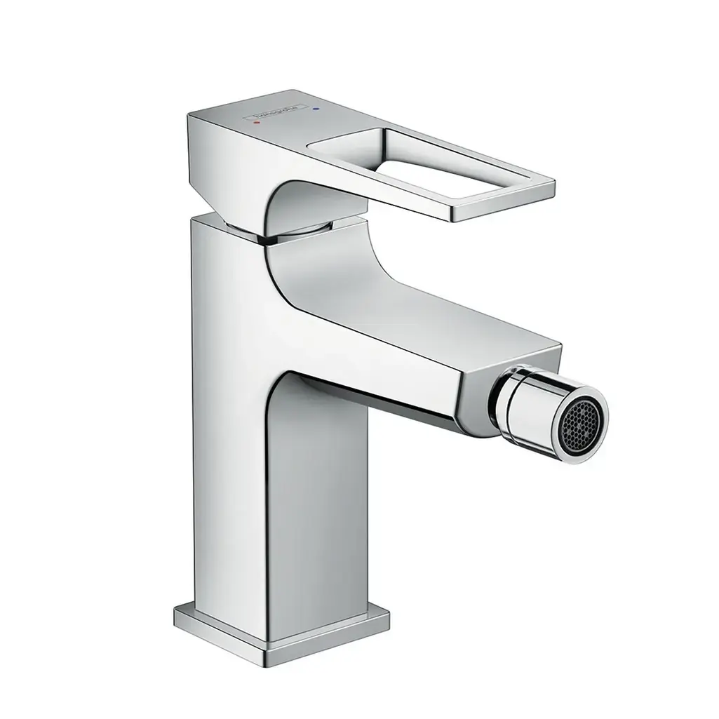 Hansgrohe Metropol Tek Kollu Bide Bataryası Loop Volan Ve Bas-Aç Gider Seti İle, 74520000 - 1