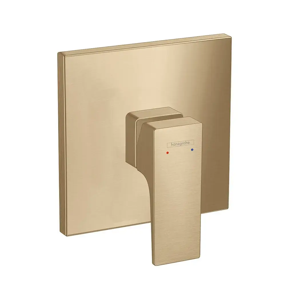 Hansgrohe Metropol Tek Kollu Duş Bataryası Ankastre Montaj Mat Bronz, 32565140 - 1
