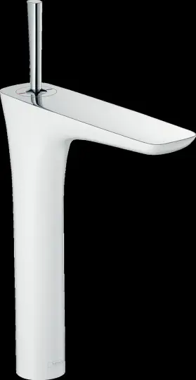 Hansgrohe Puravida Tezgah Üstü Lavabo Bataryası, Beyaz, 15072400
