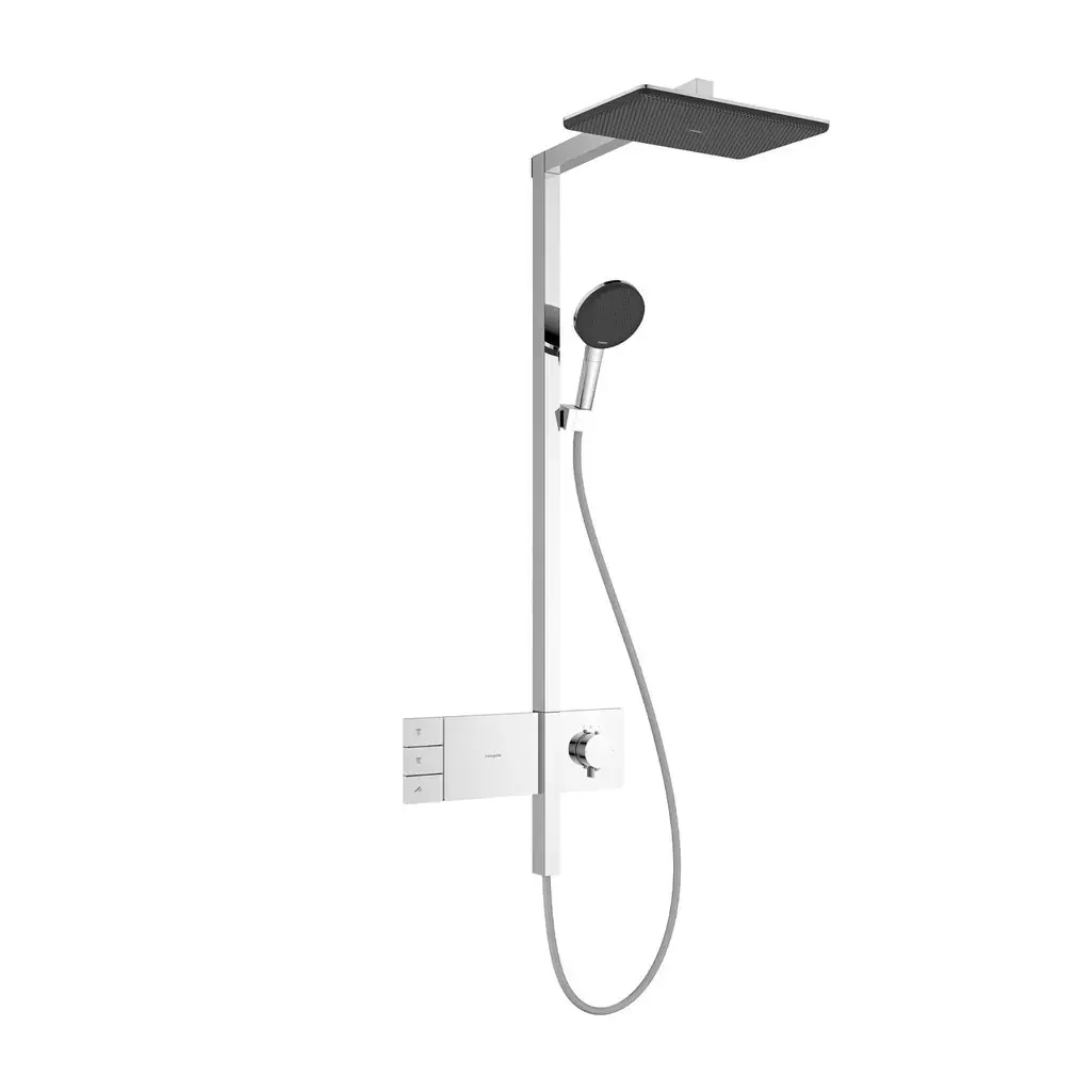 Hansgrohe Raindance Alive Q Termostatik Duş Kolonu 2 Jet Parlak Krom, 24590000 - 1