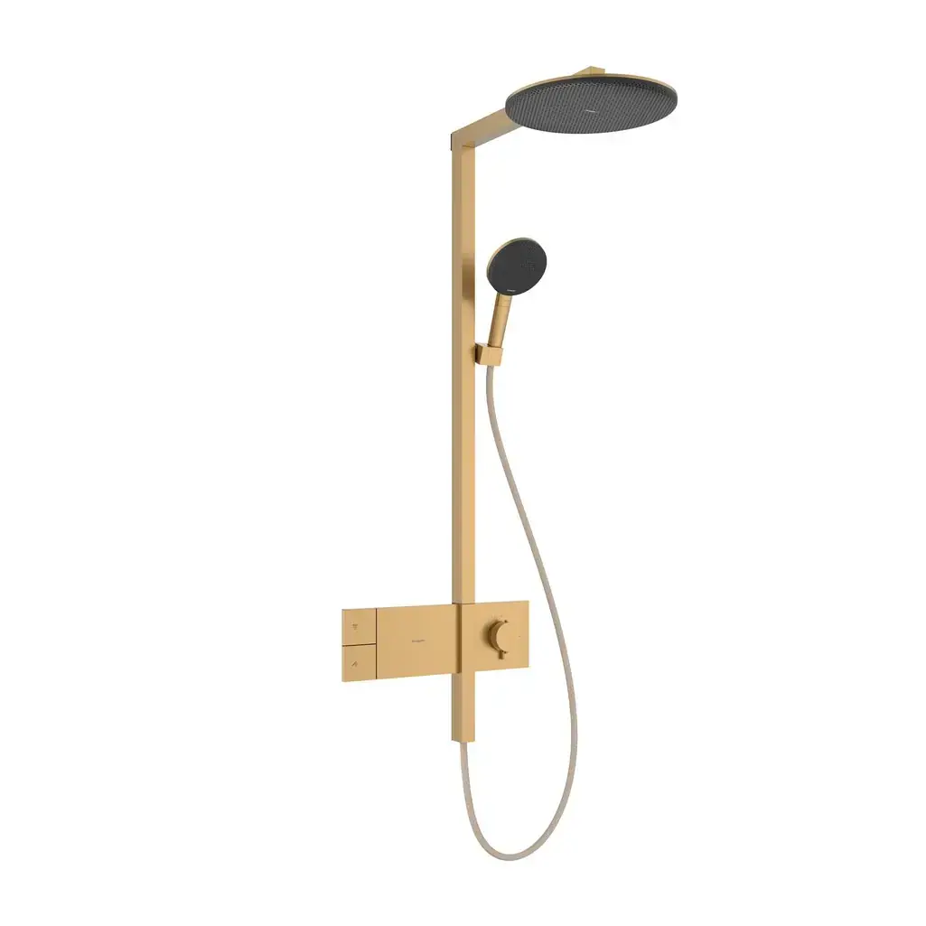 Hansgrohe Raindance Alive S Duş Kolonu 300 1Jet Mat Bronz, 24582140 - 1
