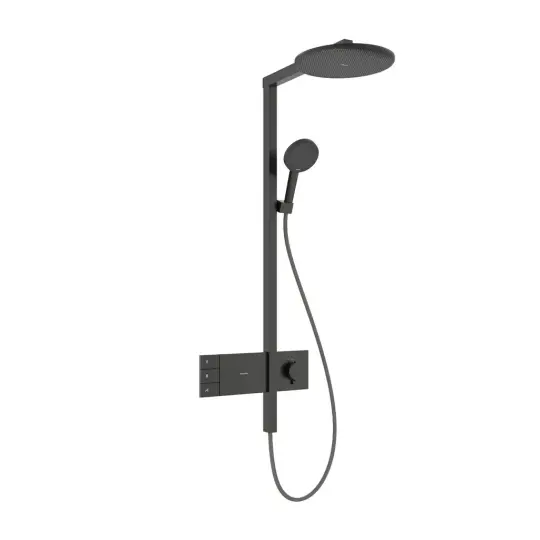 Hansgrohe Raindance Alive S Duş Kolonu 300 2jet Mat Siyah Krom, 24595340