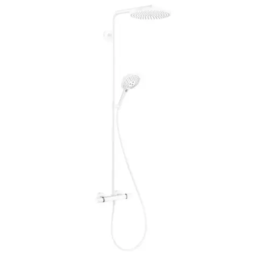 Hansgrohe Raindance Select S 240 Mat Beyaz Duş Kolonu, 27633700