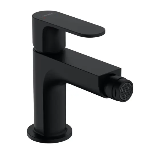 Hansgrohe Rebris S Bide Tek Kollu Lavabo Bataryası Satin Siyah 72210670, 72210670