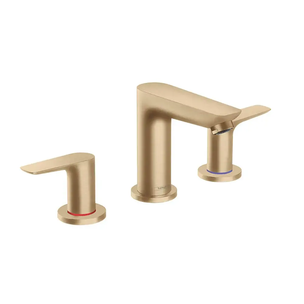 Hansgrohe Talis E 3-Delikli Lavabo Bataryası Mat Bronz, 71733140 - 1