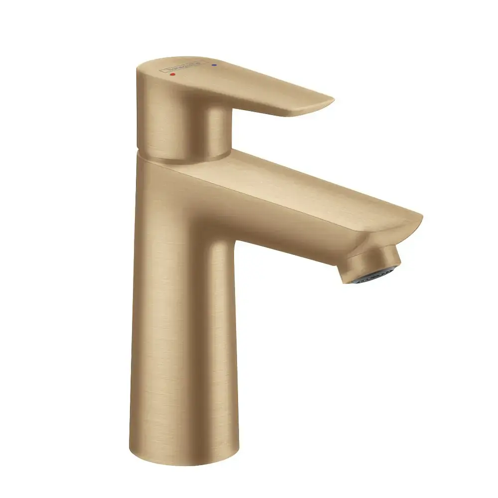 Hansgrohe Talis E Coolstart Tek Kollu Lavabo Bataryası 110 Mat Bronz, 71713140 - 1