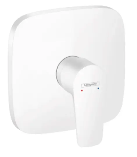 Hansgrohe Talis® E Tek Kollu Duş Bataryası Ankastre Montaj Mat Beyaz, 71765700