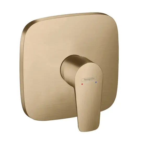 Hansgrohe Talis E Tek Kollu Duş Bataryası Ankastre Montaj Mat Bronz, 71765140