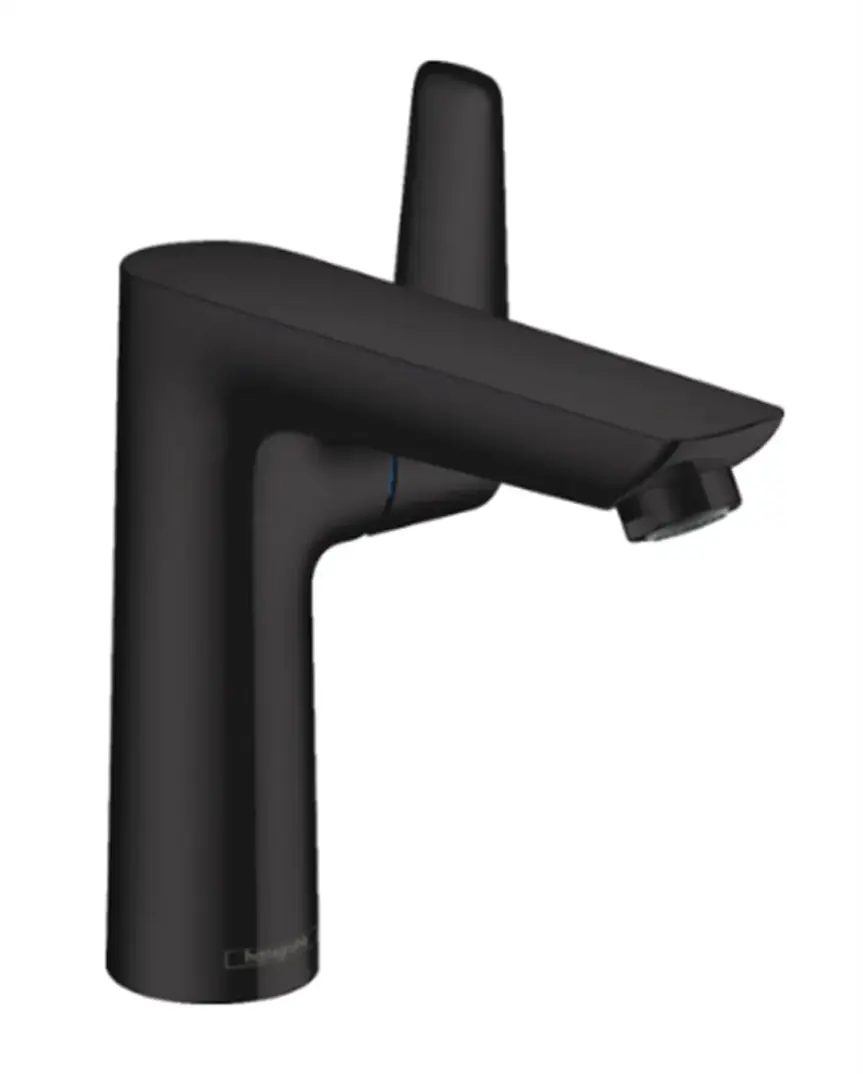 Hansgrohe Talis E Tek Kollu Lavabo Bataryası 150 Mat Siyah, 71754670 - 1