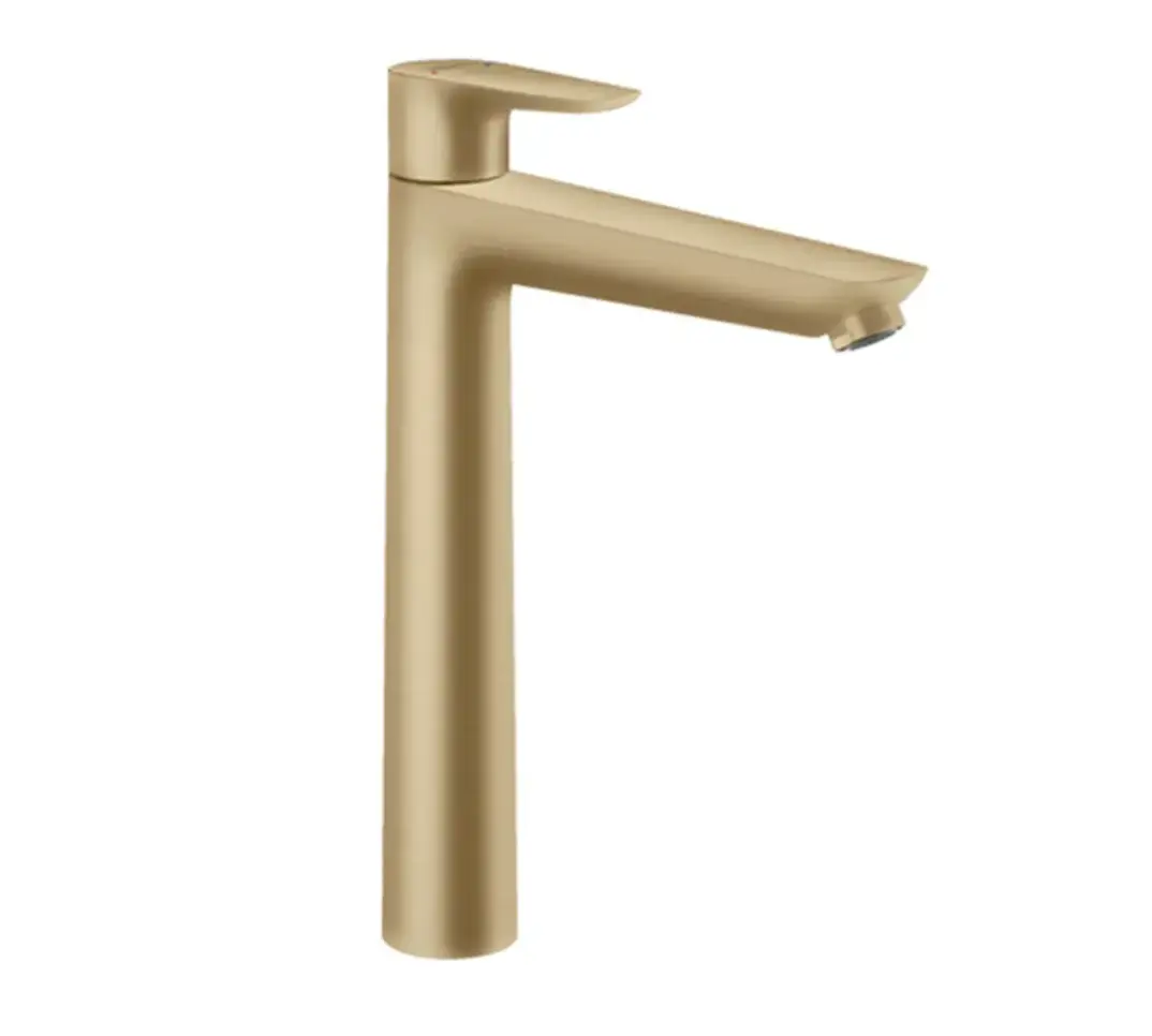 Hansgrohe Talis E Tek Kollu Lavabo Bataryası 240 Mat Bronz, 71716140 - 1