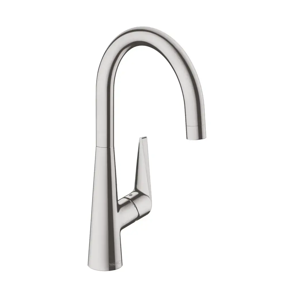 Hansgrohe Talis M51 P.Çelik Tek Kollu Eviye Bataryası 260, 1Jet, 72810800 - 1