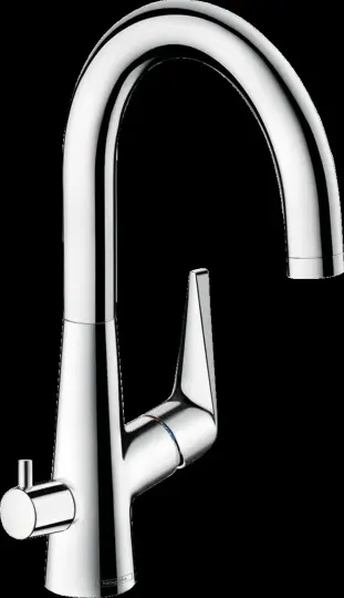 Hansgrohe Talis M51 Tek Kollu Eviye Bataryası 220, Açma-Kapama Valfi, 1Jet, 72811000
