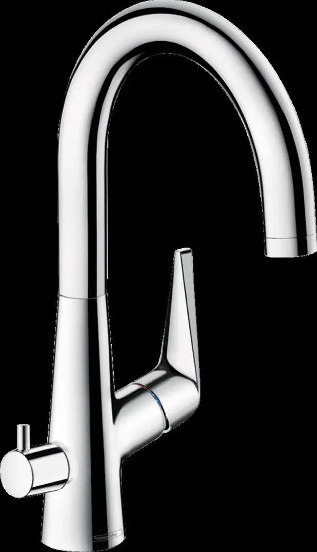 Hansgrohe Talis M51 Tek Kollu Eviye Bataryası 220, Açma-Kapama Valfi, 1Jet, 72811000 - 1