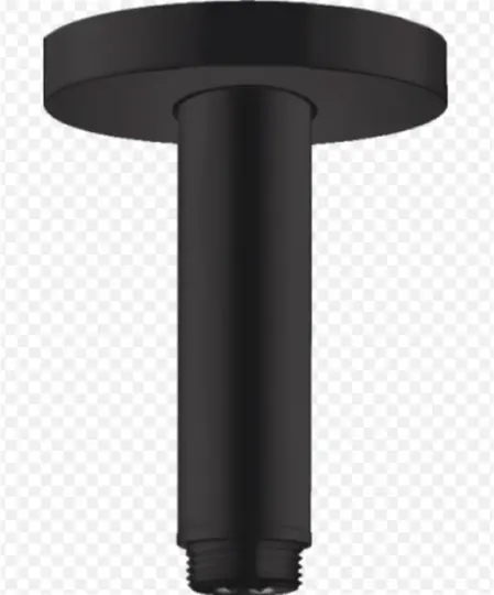 Hansgrohe Tavan Bağlantısı S 100 Mm Mat Siyah, 27393670