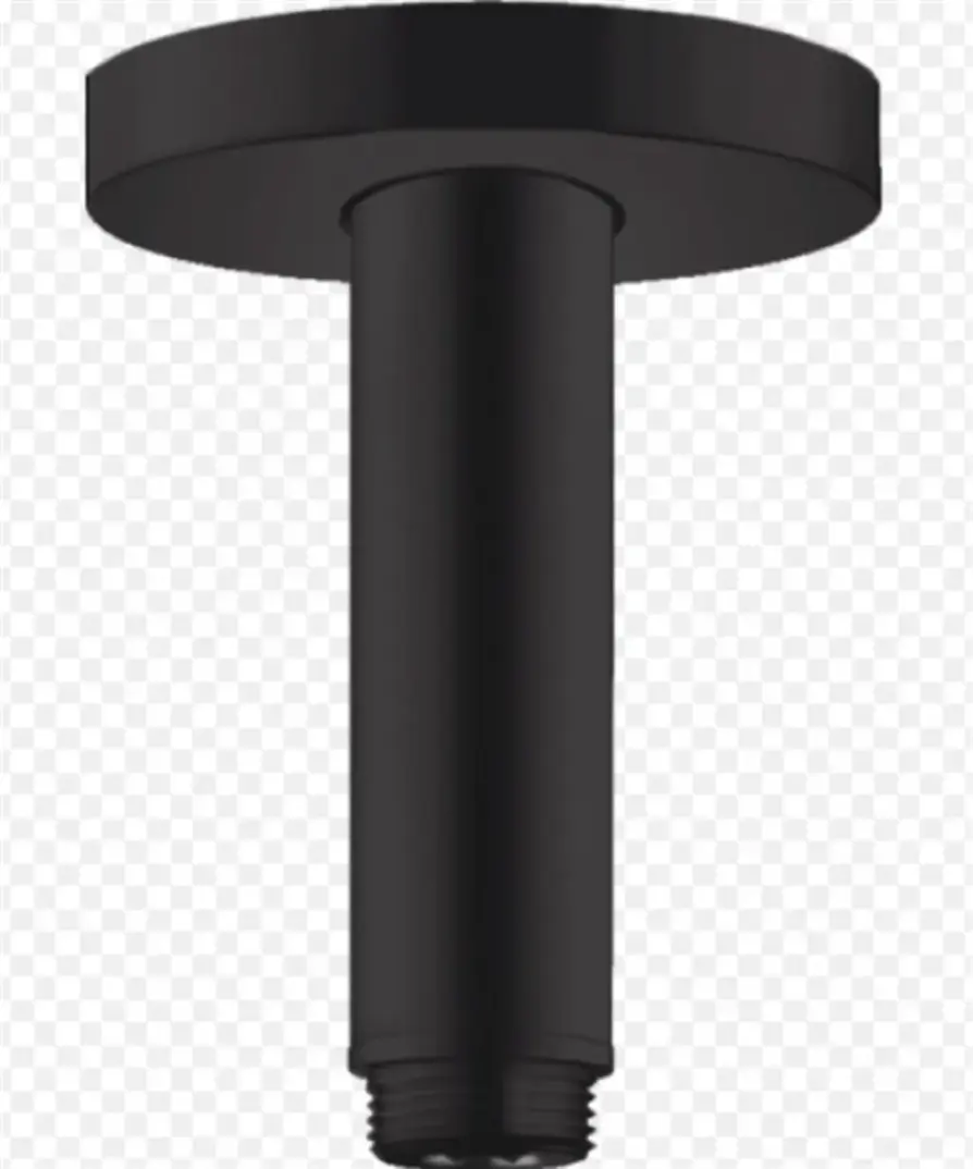 Hansgrohe Tavan Bağlantısı S 100 Mm Mat Siyah, 27393670 - 1