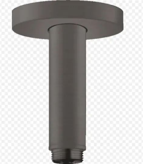 Hansgrohe Tavan Bağlantısı S 100 Mm Mat Siyah Krom, 27393340