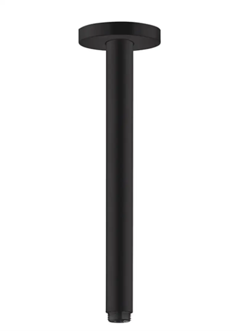 Hansgrohe Tavan Bağlantısı S 300 Mm Mat Siyah, 27389670 - 1