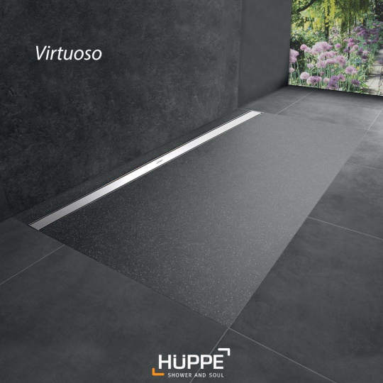 Hüppe Virtuoso Duş Kanalı, Mat, 100 cm, 47H0032000000008 - 5
